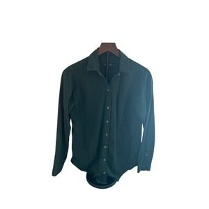 Abercrombie & Fitch Soft Flannel Boyfriend Button Down Shirt Small